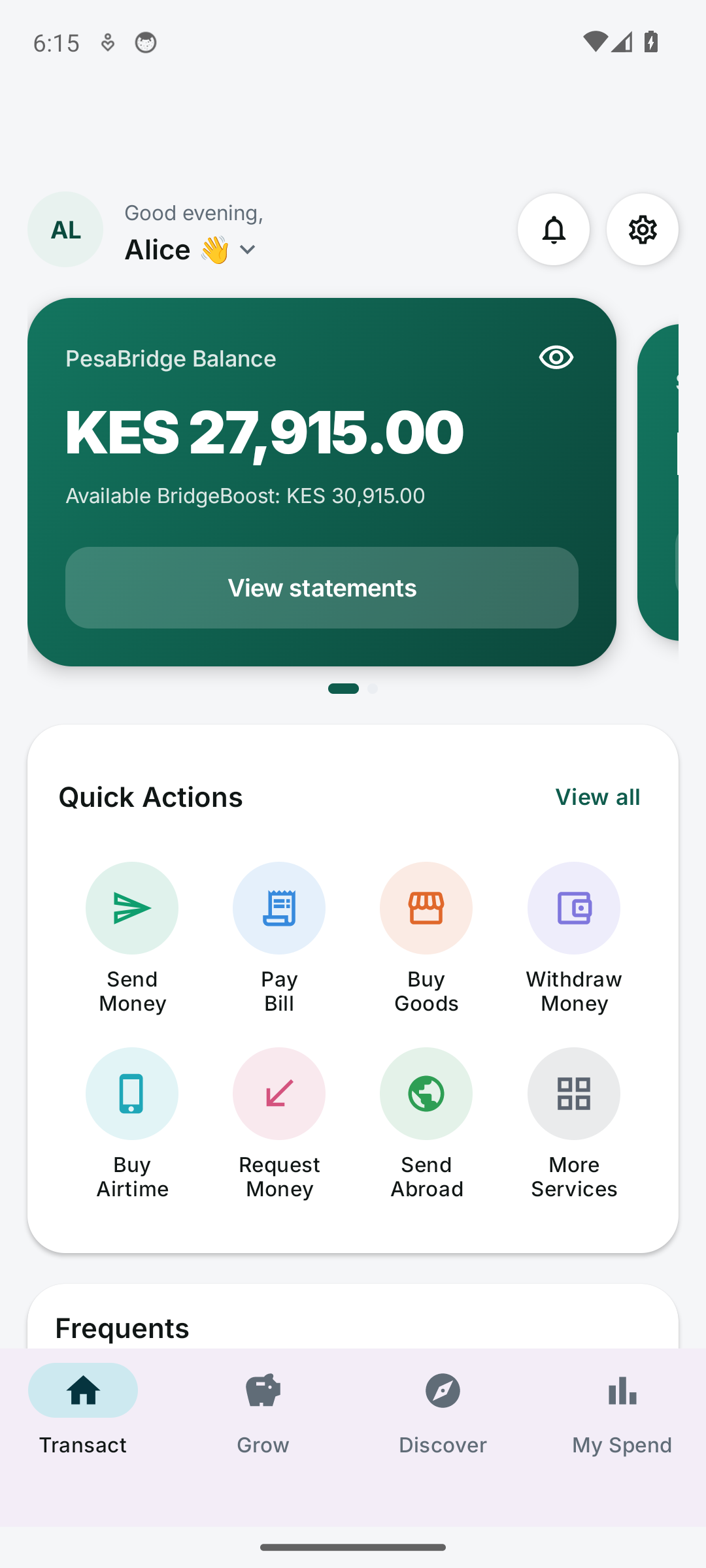 PesaBridge app