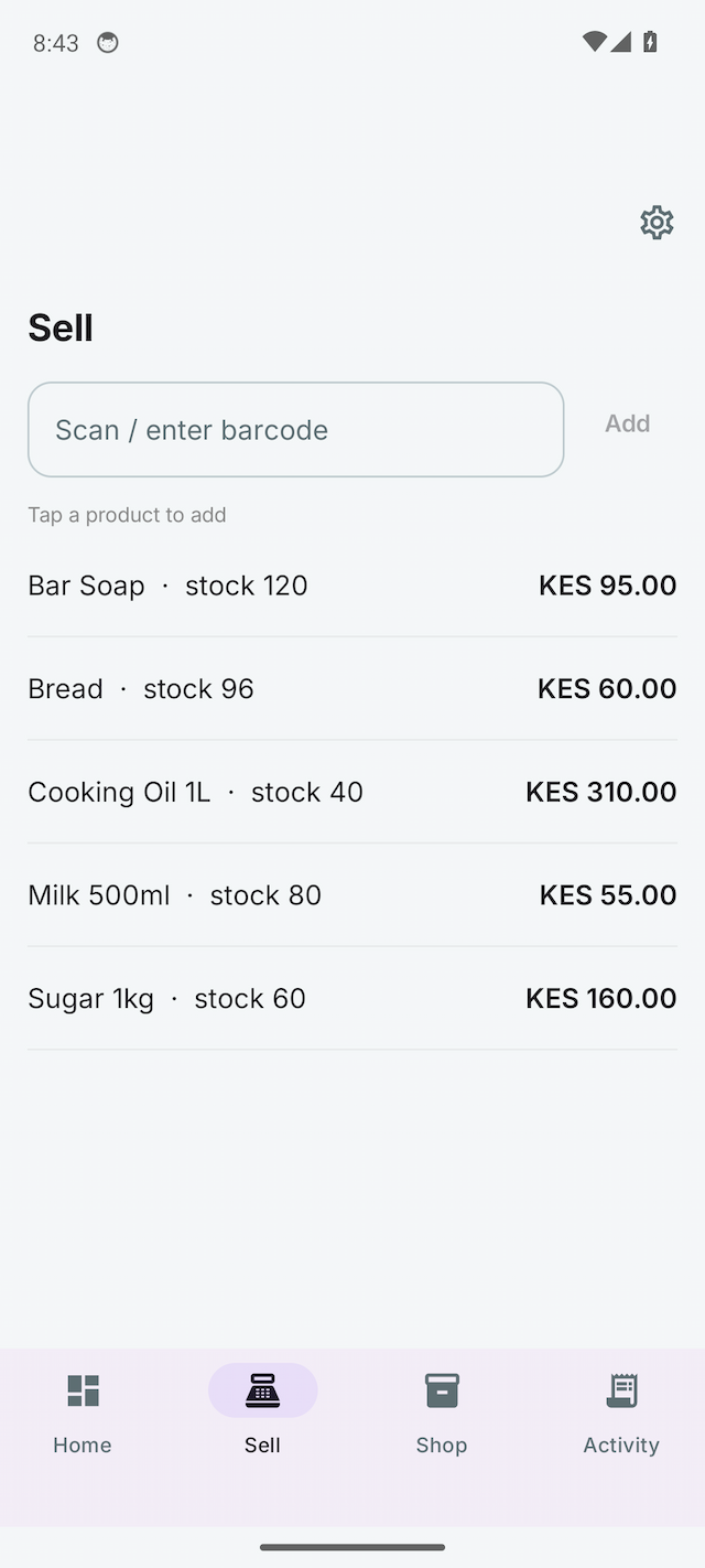 PesaBridge merchant app